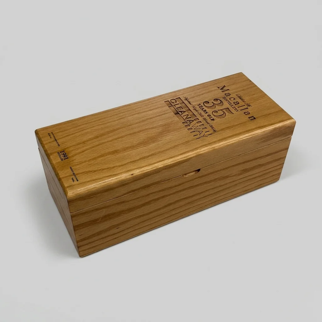 Custom Oak Whiskey Boxes Wholesale, Lacquered Solid Wood Gift Box - Manufacturer & Wholesale Supplier 3