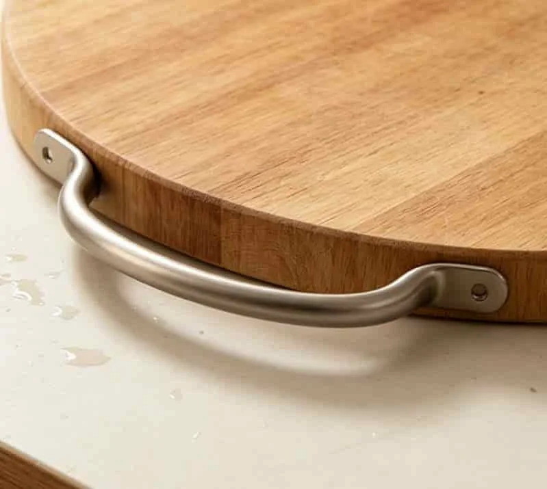 Wooden box handle and knob hardware