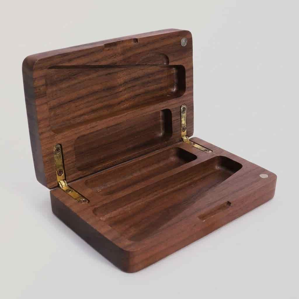 Custom wooden divider and compartment