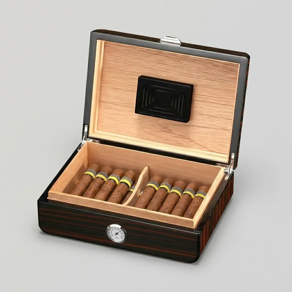 Wholesale Piano Lacquer Humidor Boxes with Cedar Liner | Manufacturer & Wholesale Supplier 2